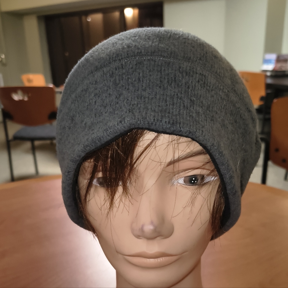 Duluth Trading Fleece Lined Beanie Gray L-XL